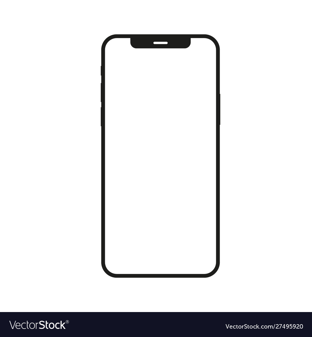 Communication icon mobile phone isolated Vector Image