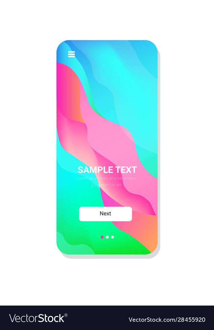 Dynamical colored forms abstract background vector image Dynamical colored forms abstract background