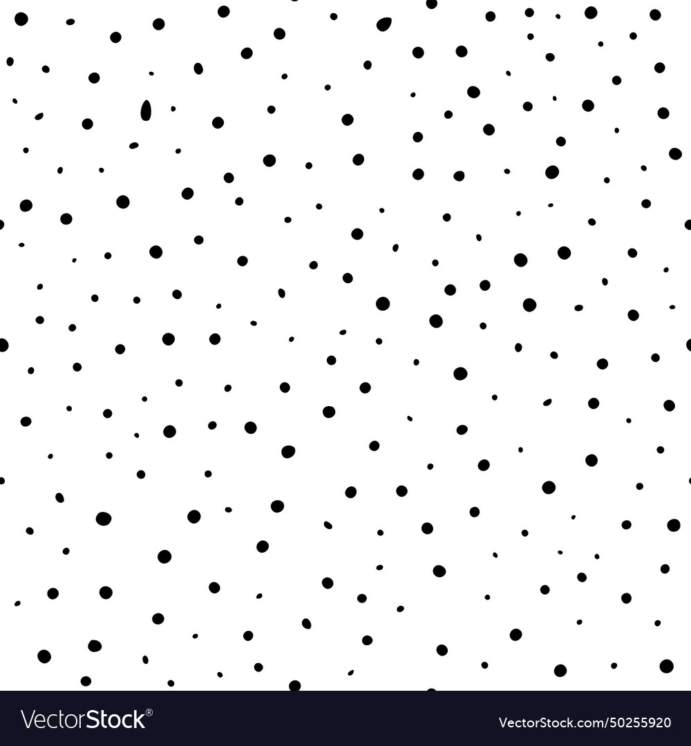 Seamless polka dots pattern abstract background vector image Seamless polka dots pattern abstract background