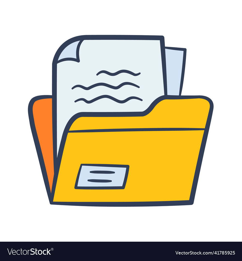 File folder document workspace project resource vector image File folder document workspace project resource