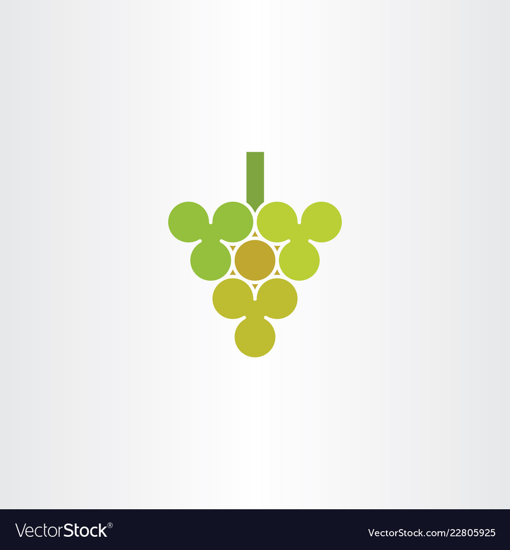Grape logo symbol element