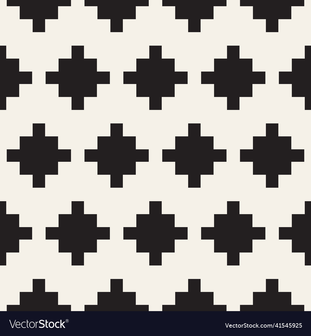 Seamless pattern repeating geometric elements vector image Seamless pattern repeating geometric elements