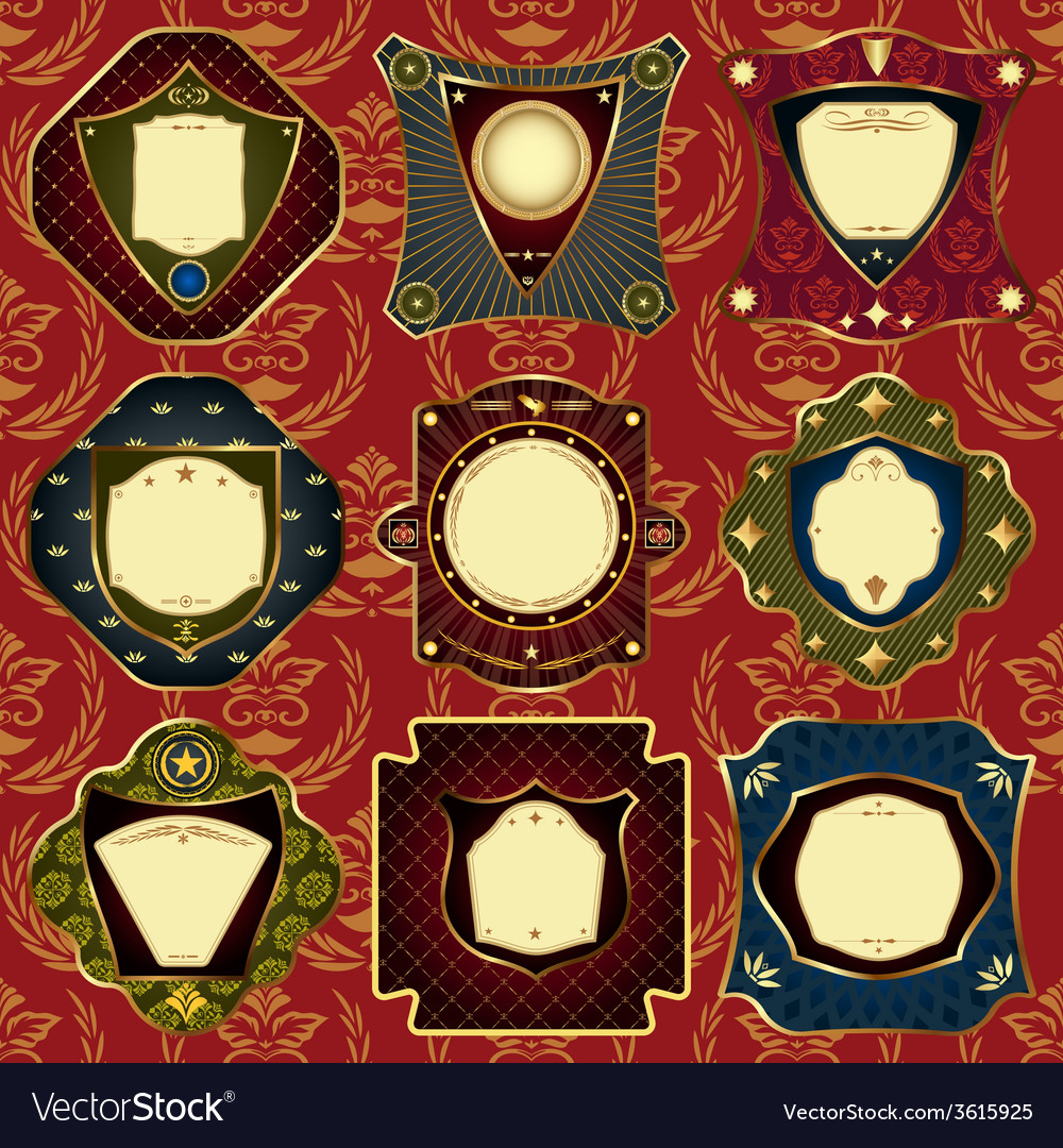 Set of design elements