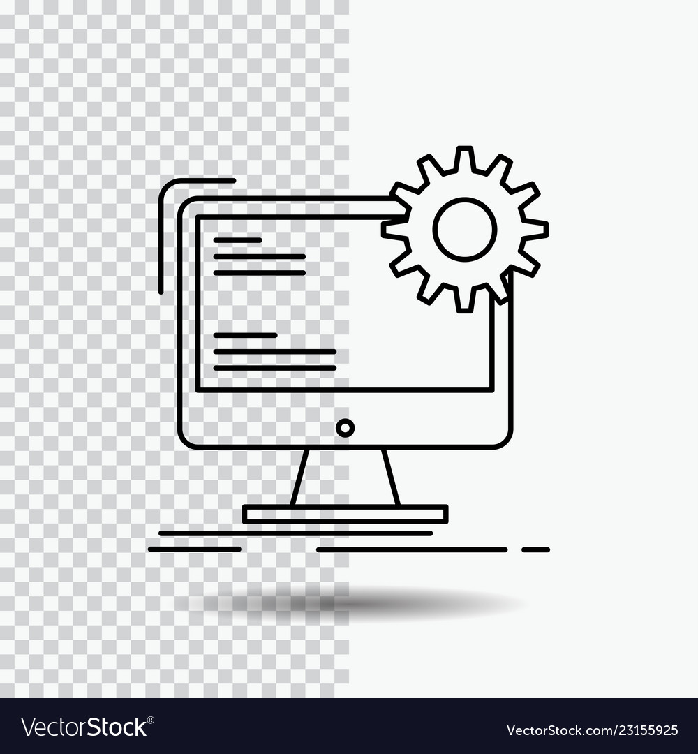 Static Line Icon - Website Layout
