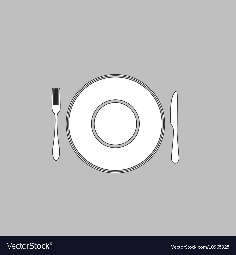 Tableware computer symbol