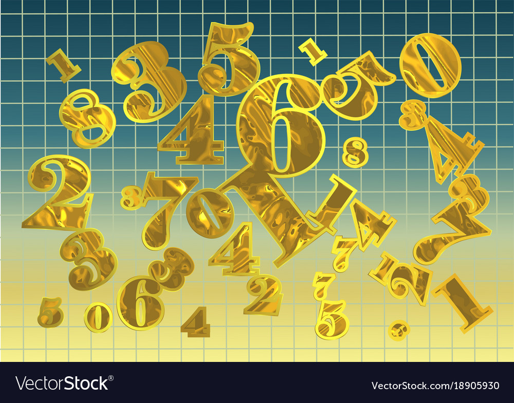 Golden arithmetic background