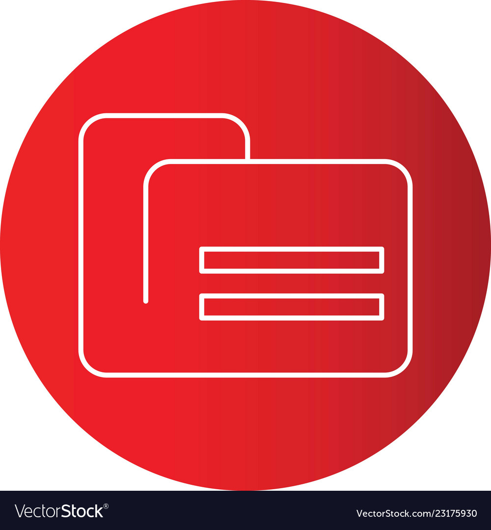 Gradient line circle perfect icon or pigtogram