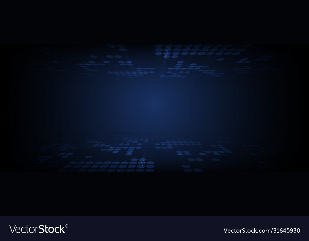 Hi-tech digital data connection system vector image Hi-tech digital data connection system