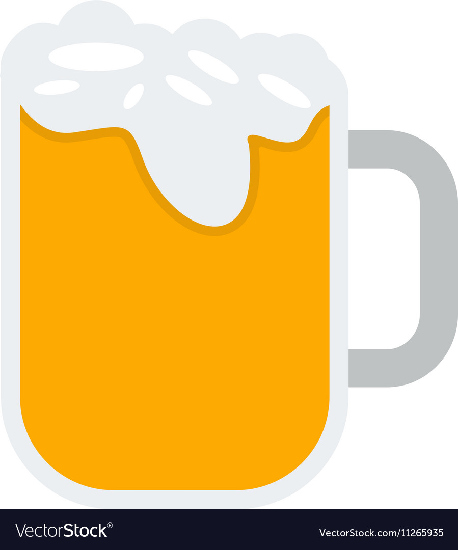 Beer glass Royalty Free Vector Image - VectorStock