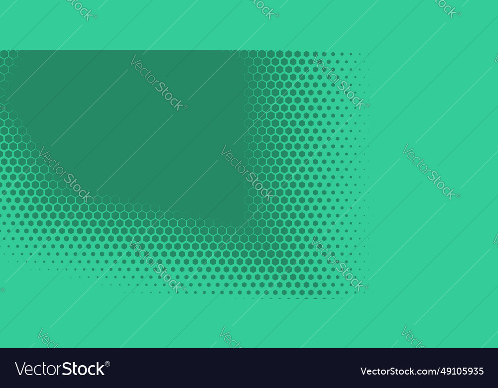 Geometric abstract hexagon two color background