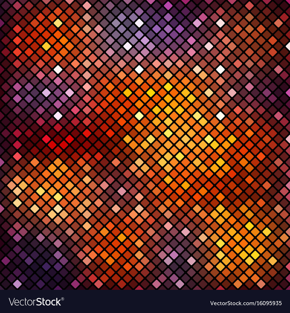 Geometric Mosaic Background