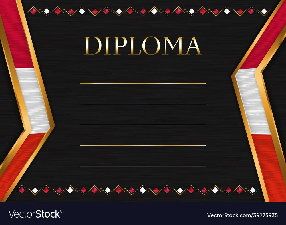 Horizontal frame and border with denmark flag Vector Image Horizontal frame and border with denmark flag