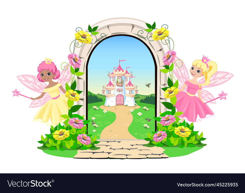 Little fairies Royalty Free Vector Image - VectorStock