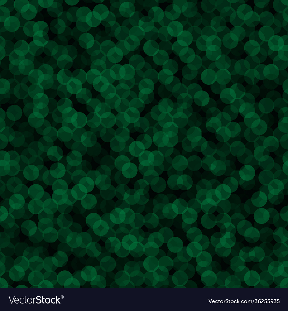 Seamless pattern with green halftone dots ordered vector image Seamless pattern with green halftone dots ordered