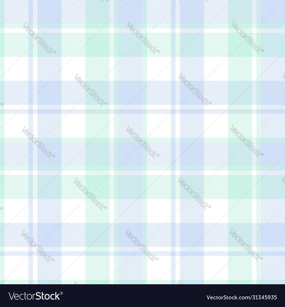 Sky Blue Plaid Tartan Muster