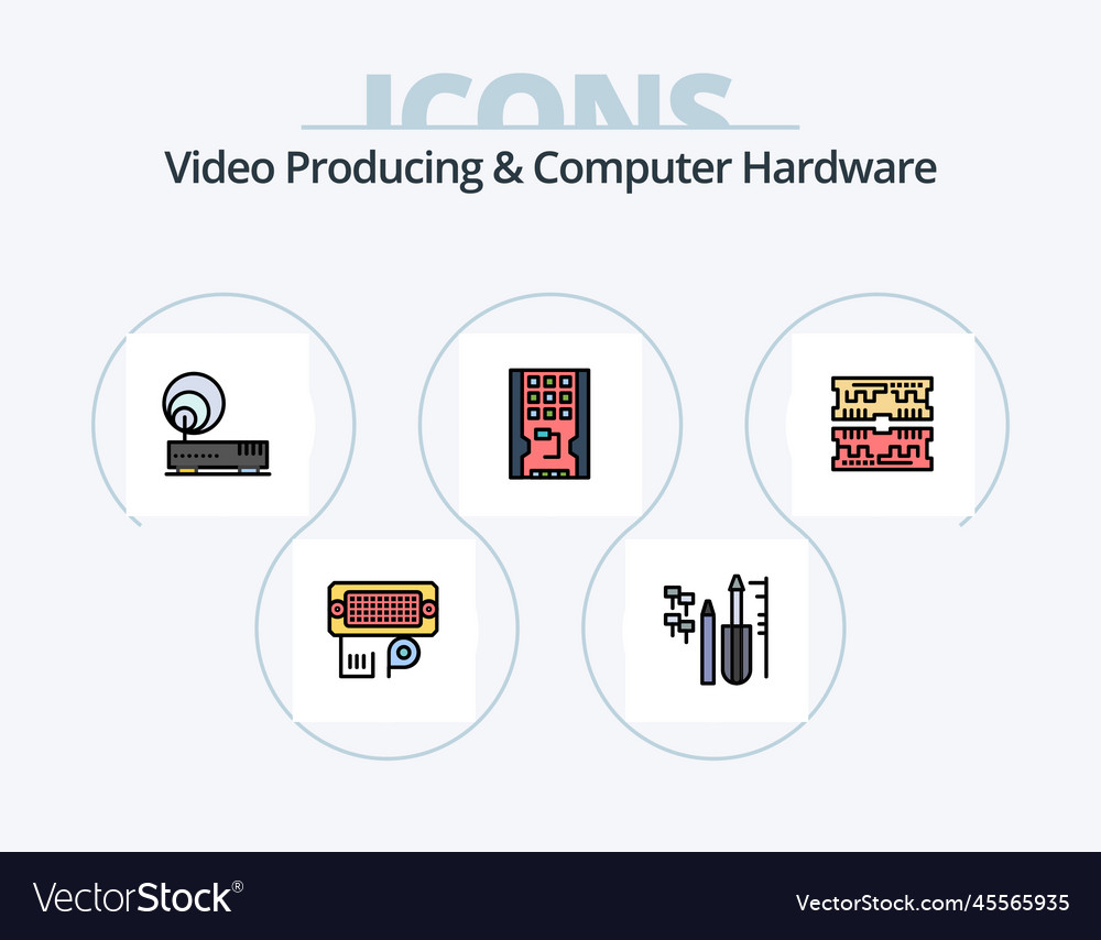 Video producing and computer hardware line filled