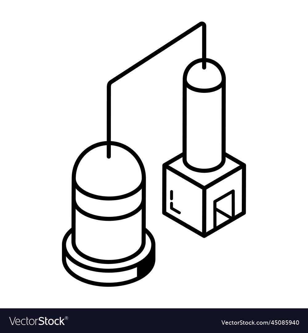 Check out isometric icon of oil industry