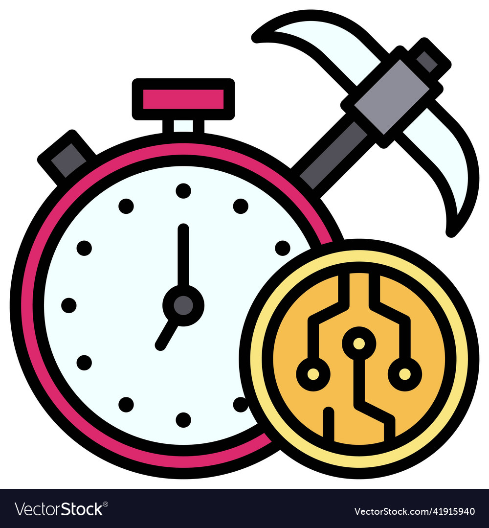 Proof of elapsed time icon blockchain related