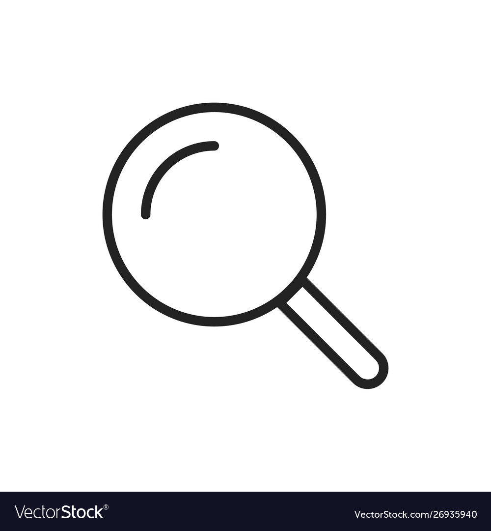 Search web icons in line style seo analytics vector image Search web icons in line style seo analytics