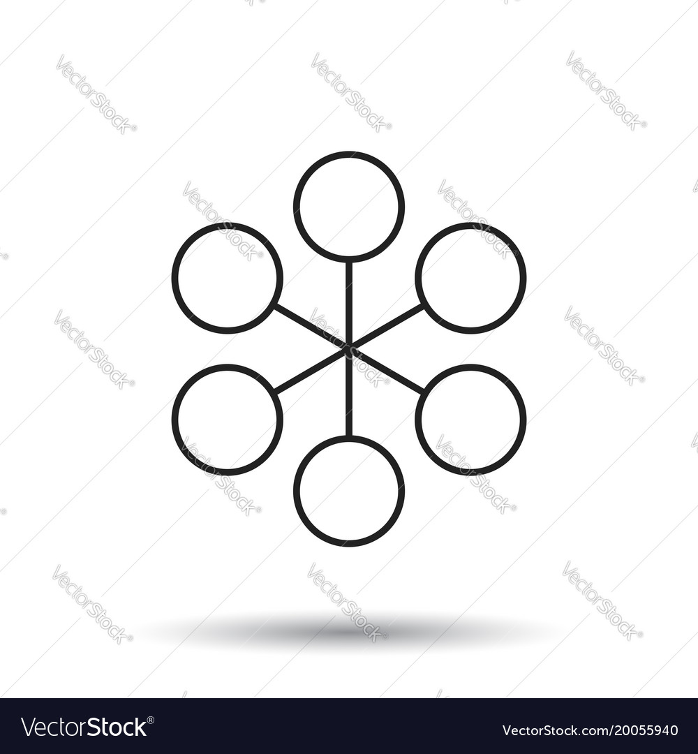 Structure simple flat icon on white background