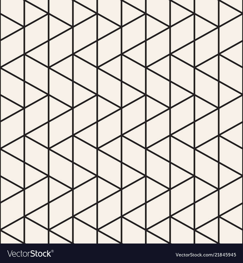 Geometric Line Tiling Pattern