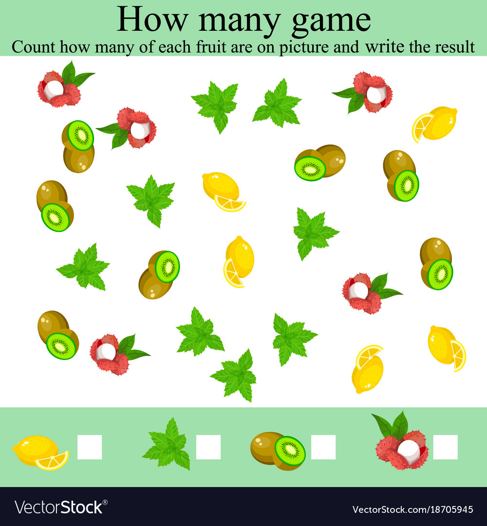 How many objcets game