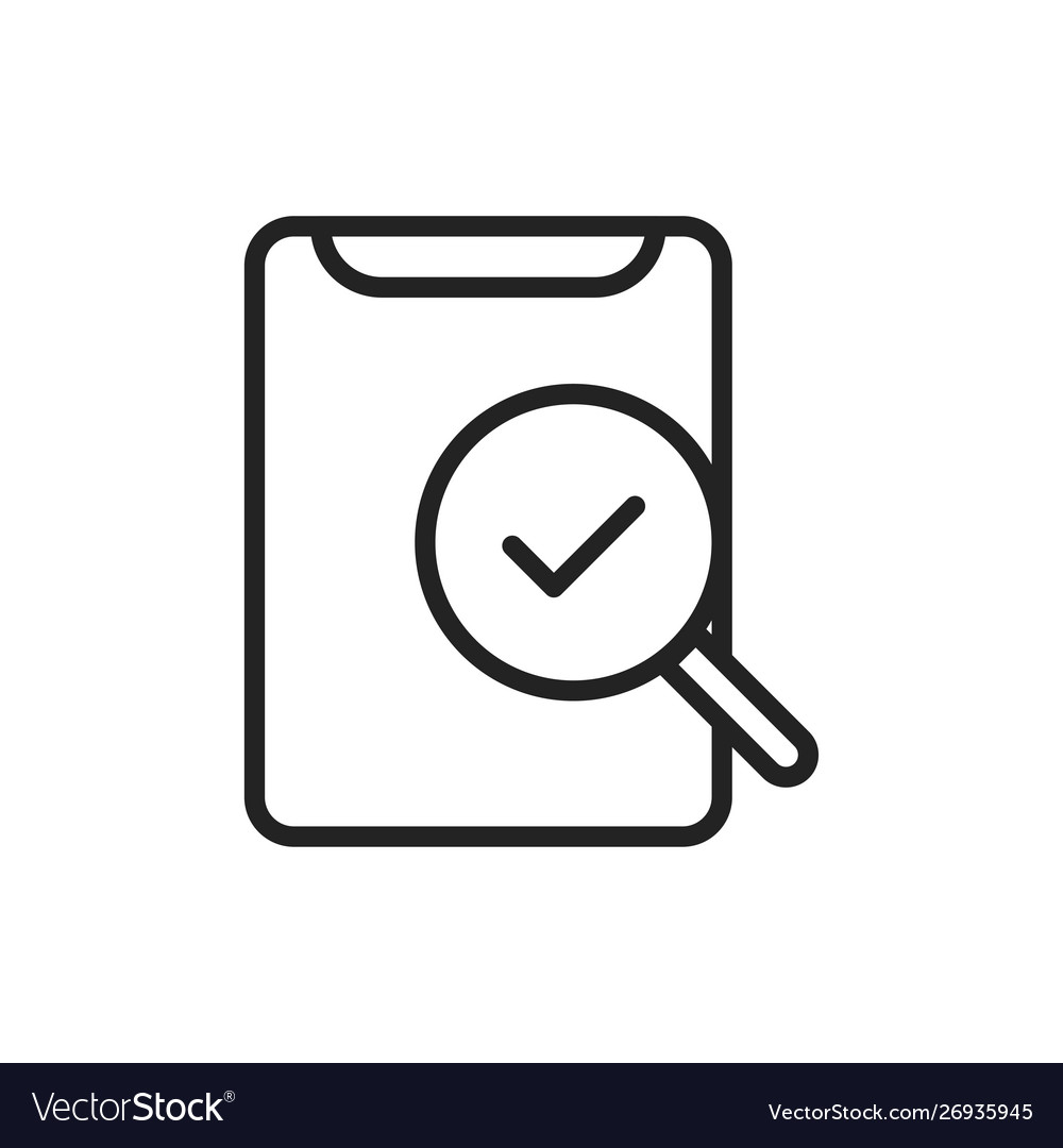 Search web icons in line style seo analytics vector image Search web icons in line style seo analytics