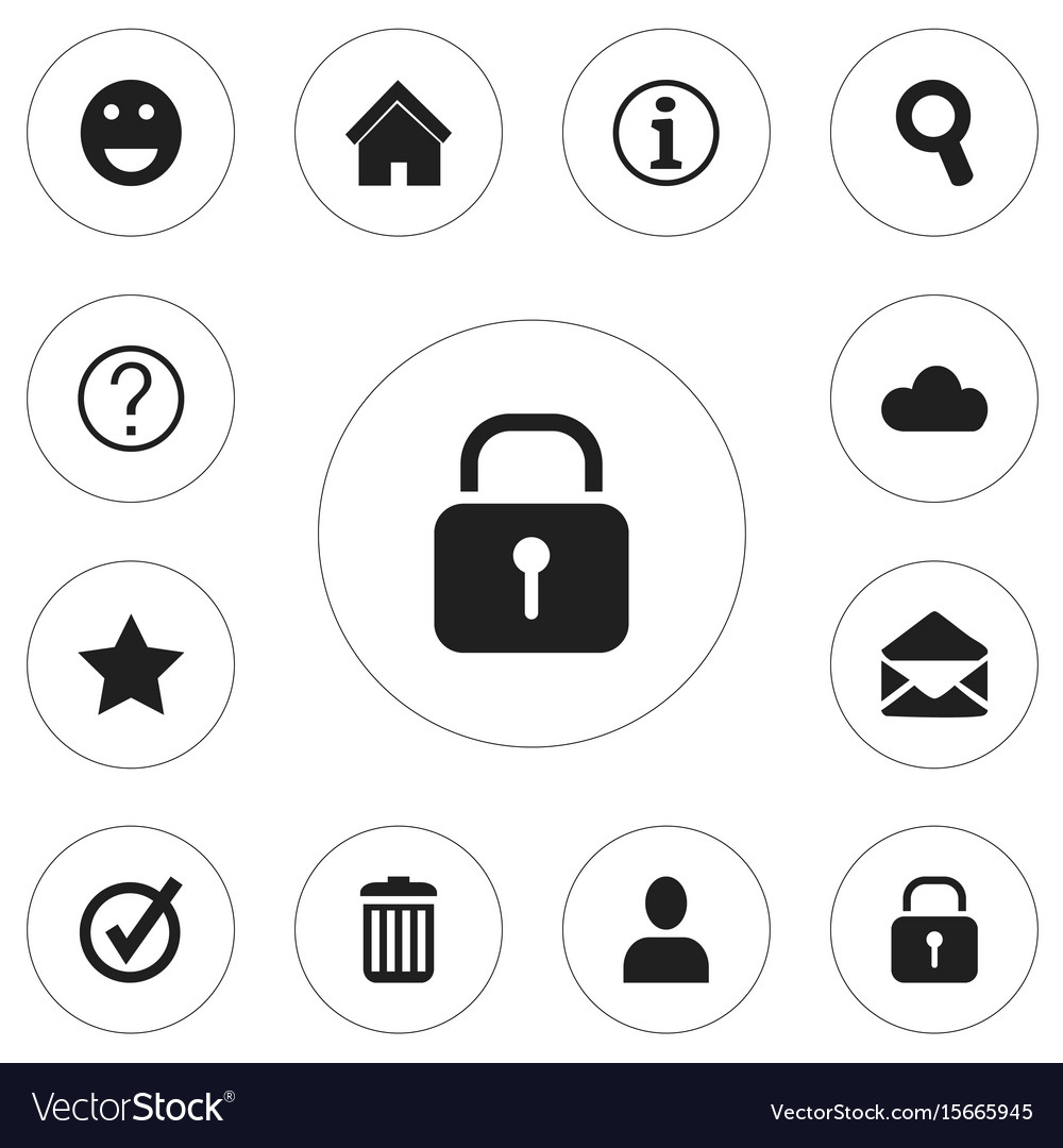 Set of 12 editable web icons includes symbols