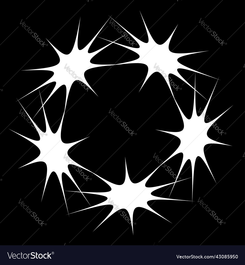 Abstractionist abstract geometric shape element