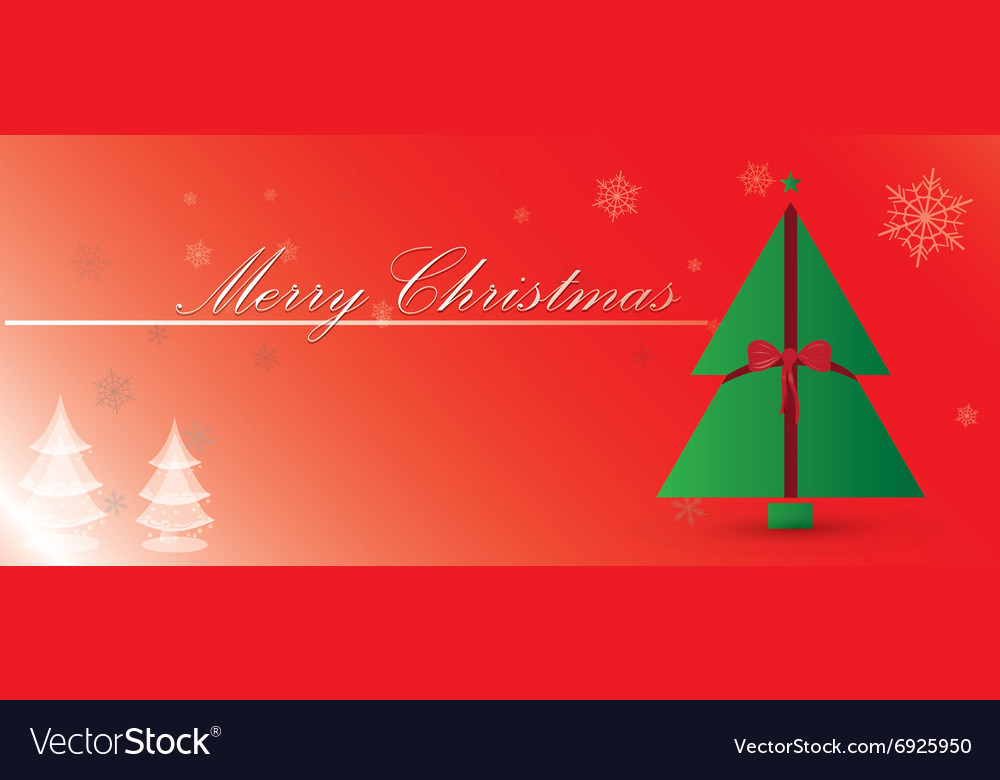 Christmas banner Royalty Free Vector Image - VectorStock