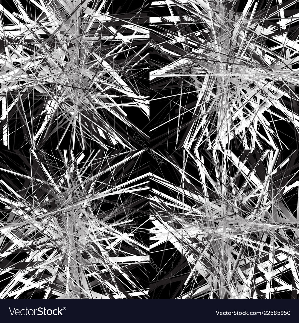Geometric art with random chaotic intersecting vector image Geometric art with random chaotic intersecting