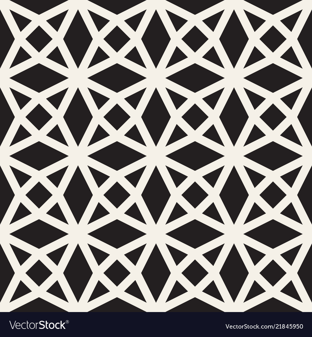 Geometric Line Tiling Pattern