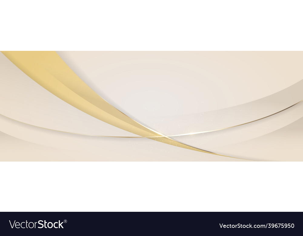 Luxury golden background with soft gradient