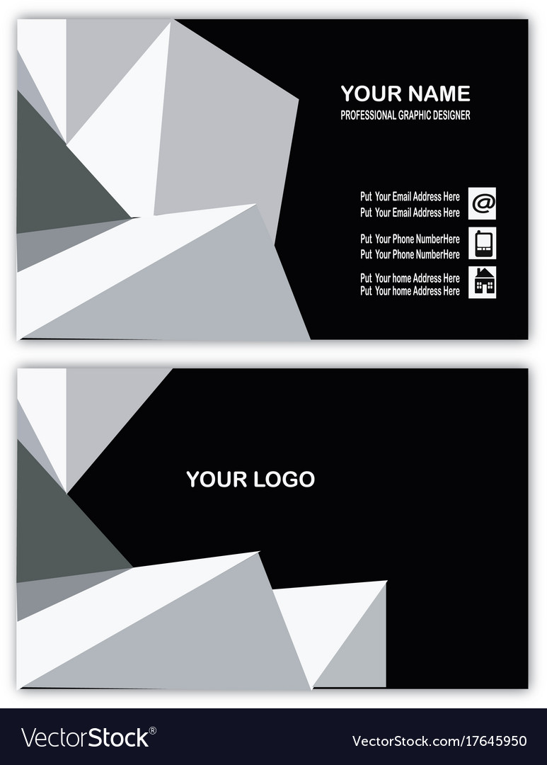 Modern business card