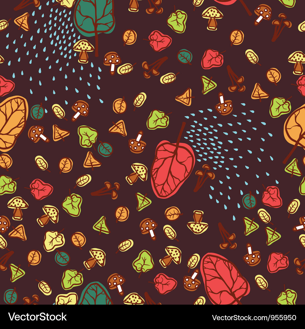 Seamless abstract hand drawn pattern Royalty Free Vector