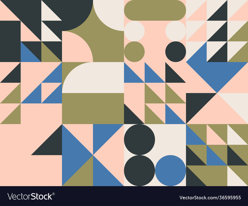 Abstract pattern design elements vector image Abstract pattern design elements