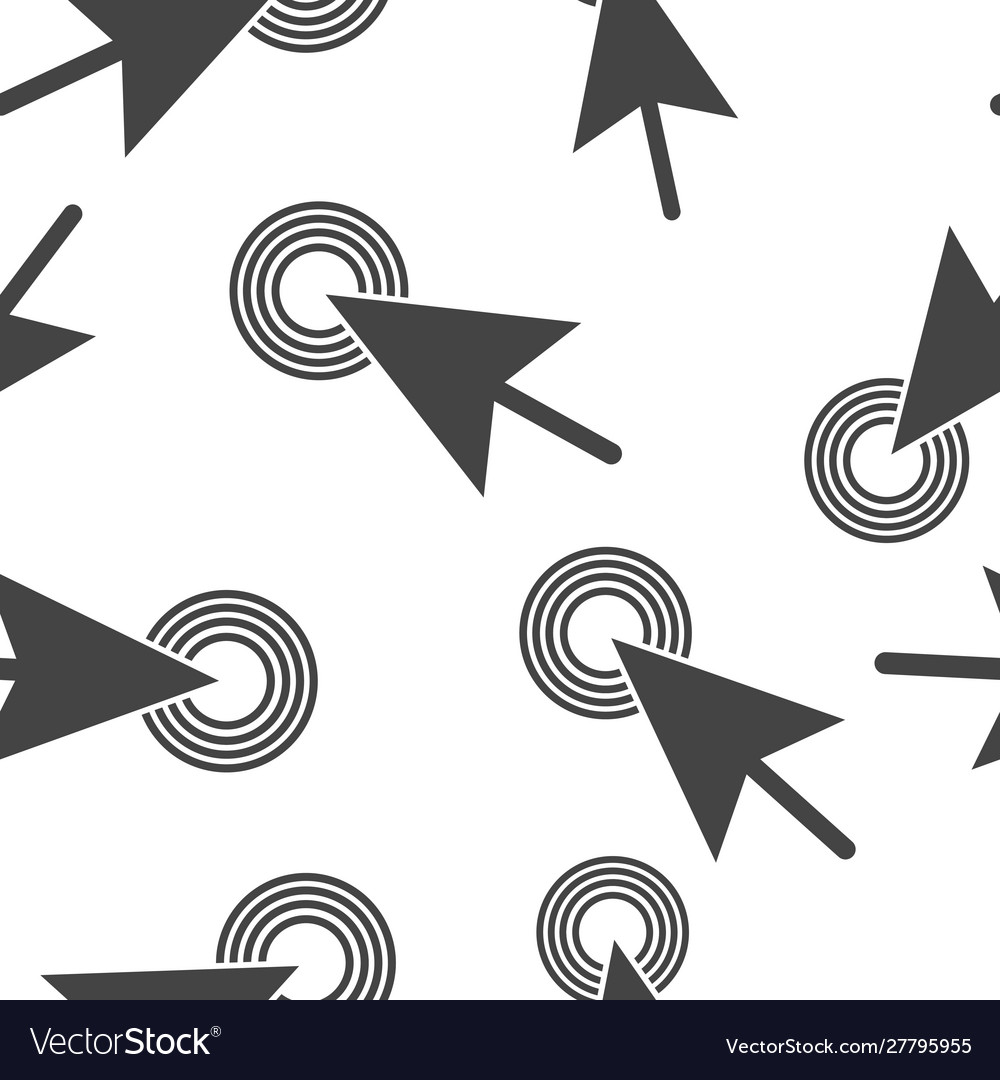 Arrow cursor pointing to point vector image Arrow cursor pointing to point