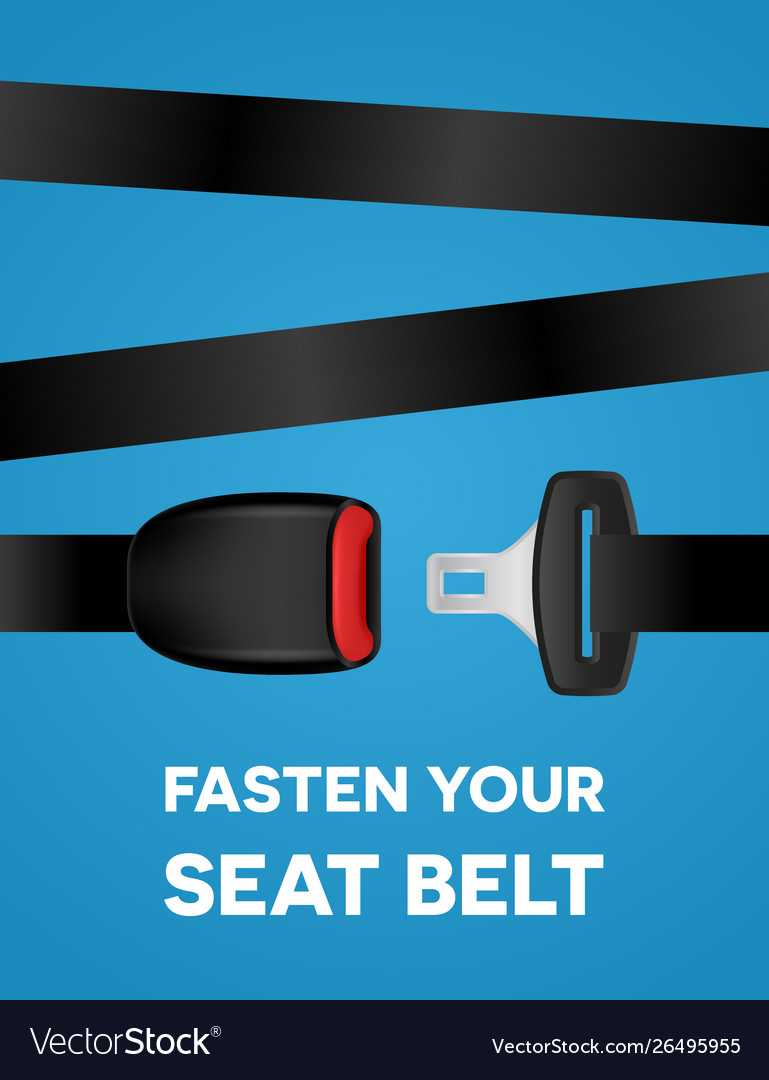 fasten-your-seat-belt-social-typography-poster-vector-image