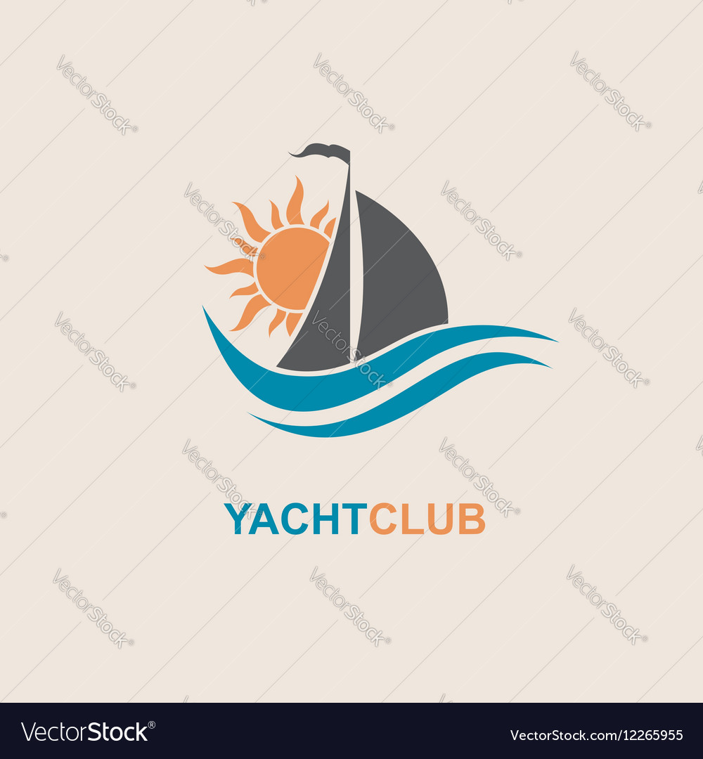 Sailboat and yacht icon