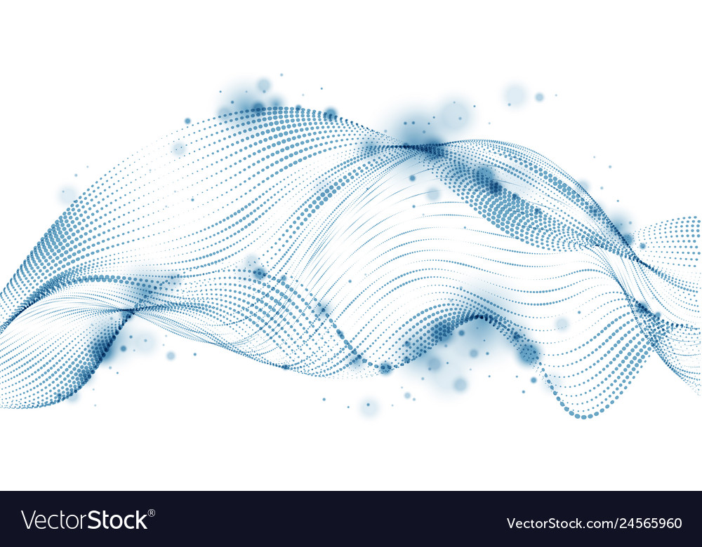 3D Particle Flow - Sound Wave
