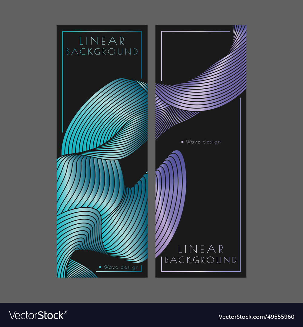 A colorful composition of lines abstract Vector Image A colorful composition of lines abstract