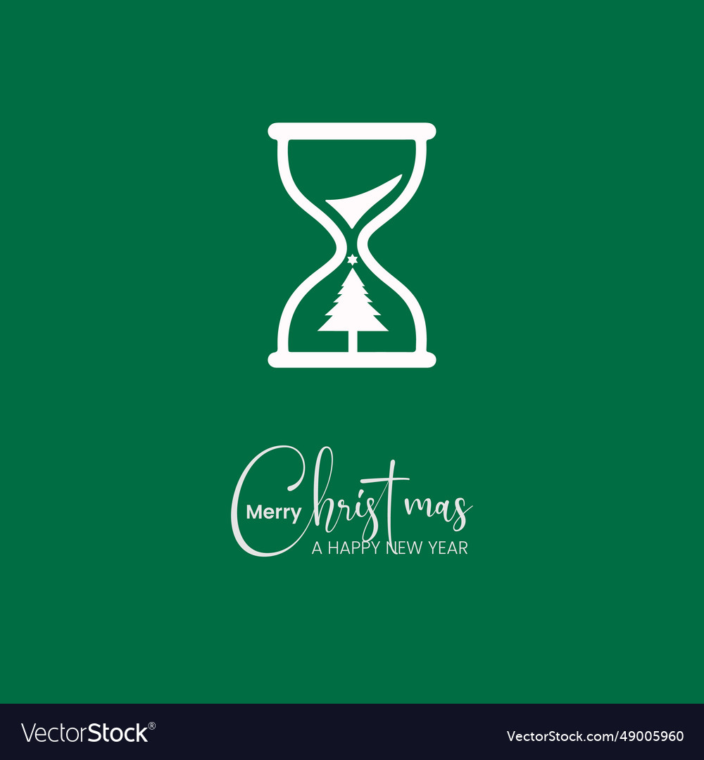 Merry christmas day new year creative Royalty Free Vector