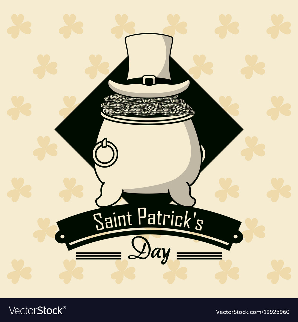 Saint patricks day card