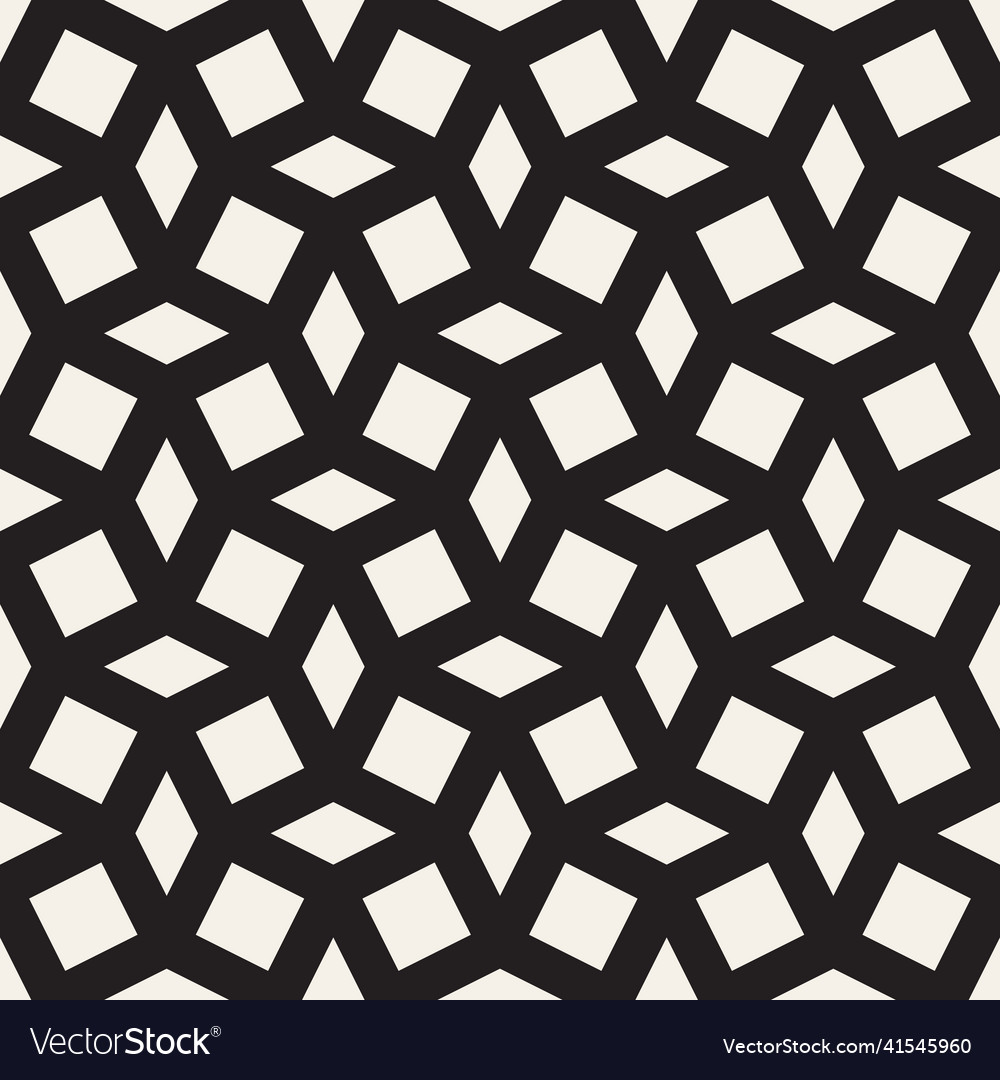 Seamless pattern repeating geometric elements vector image Seamless pattern repeating geometric elements