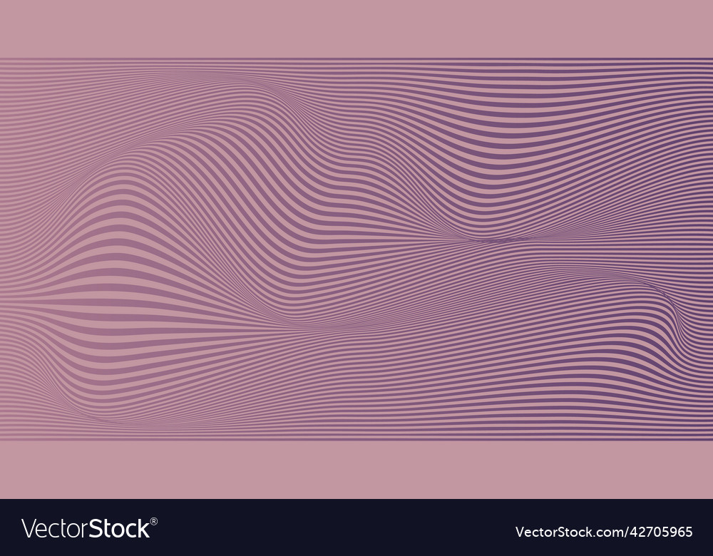 Abstract wave lines pattern background vector image Abstract wave lines pattern background
