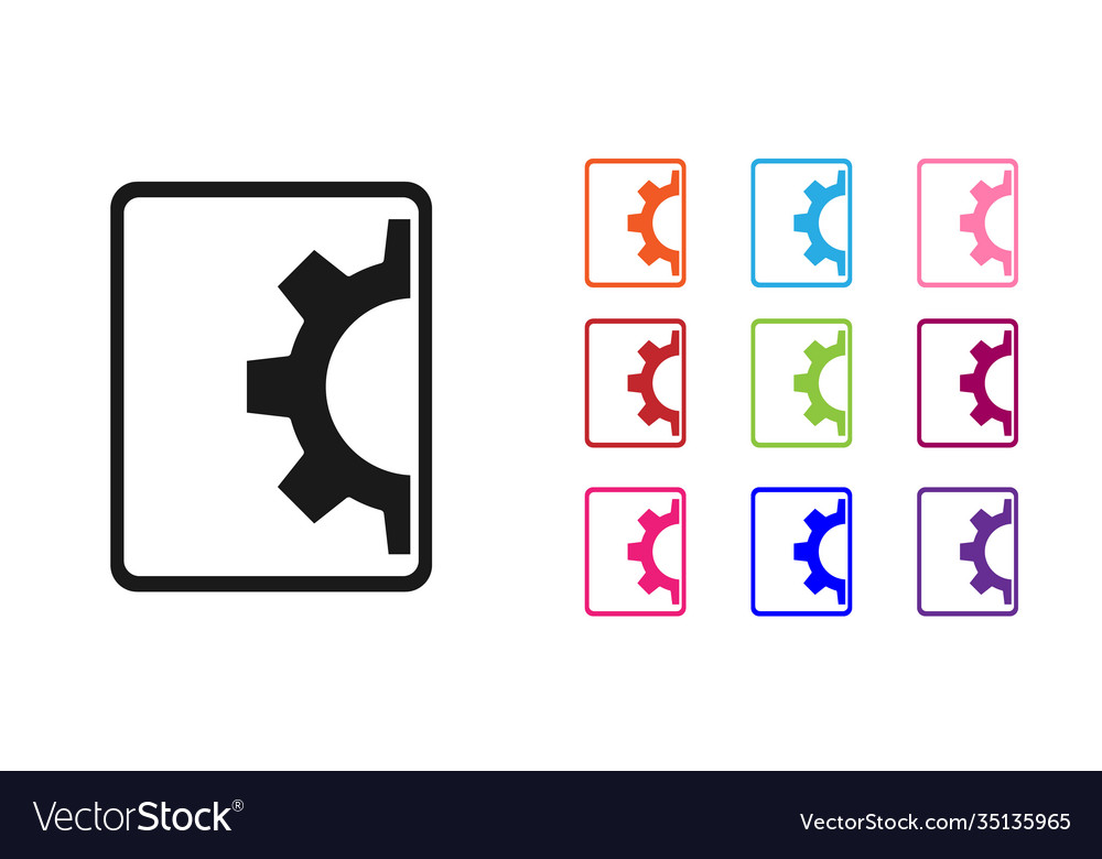 Black software web development programming vector image Black software web development programming