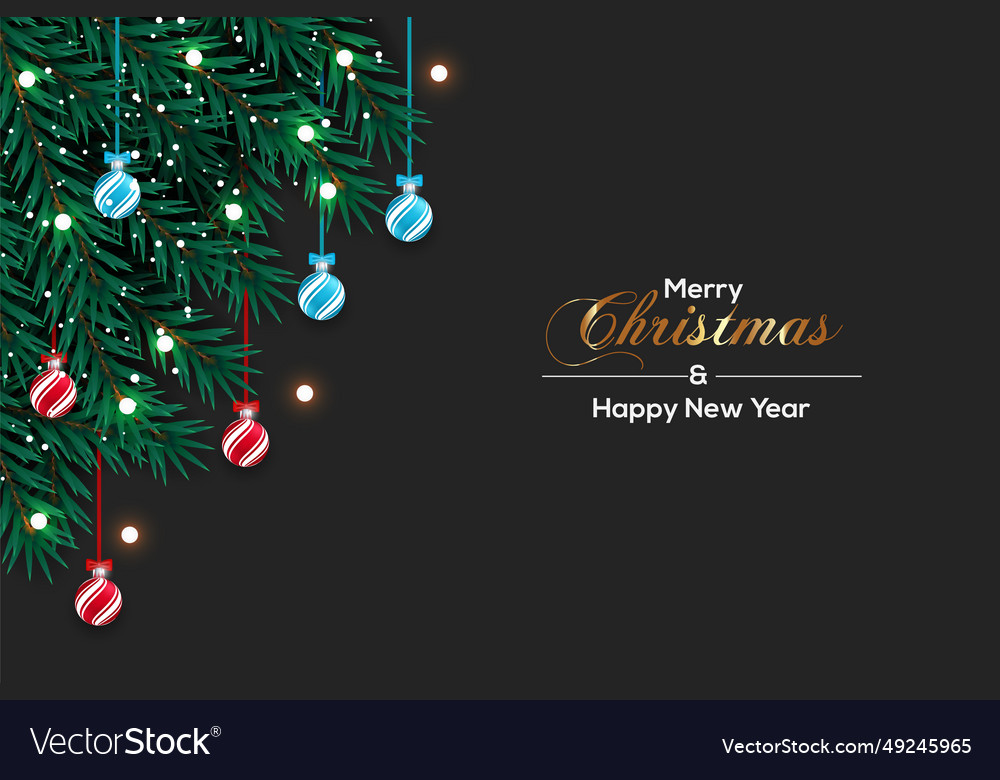 Christmas background design Royalty Free Vector Image