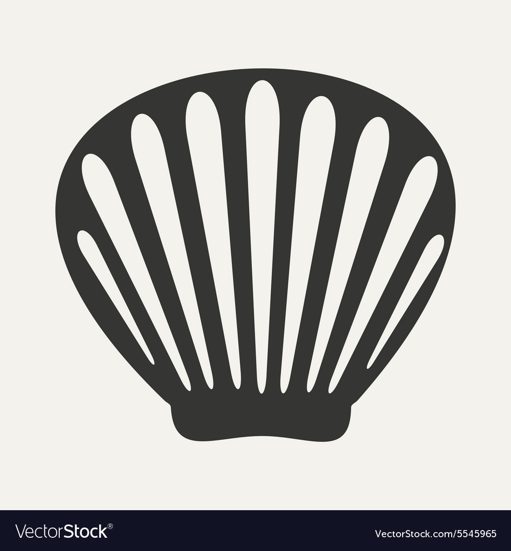 Flat in black and white mobile application shell