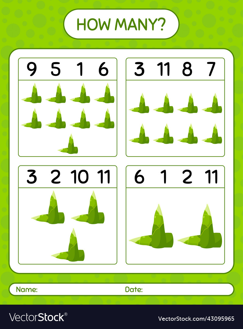 How many counting game with bamboo shoot