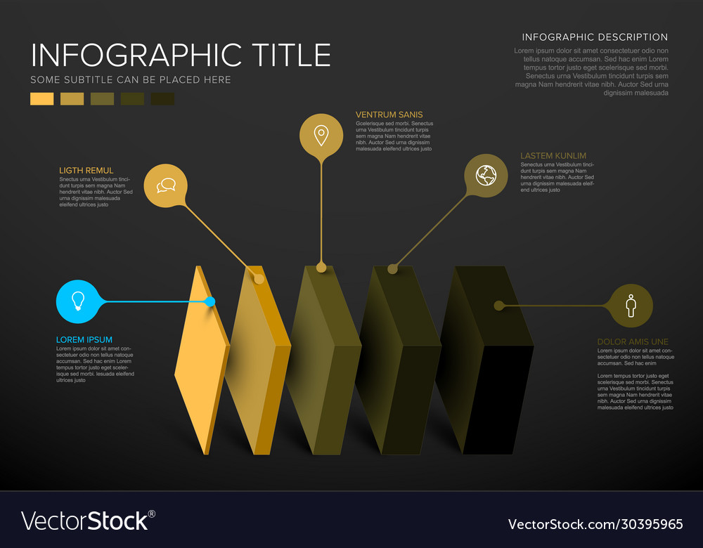 Infographic layers template